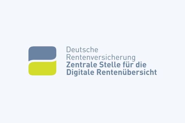 Digitale Rentenübersicht - Logo der Deutschen Rentenversicherung